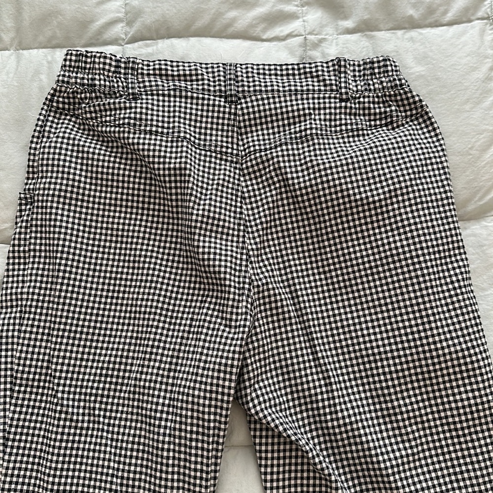 High Rise Gingham Pants - Picture 3 of 3